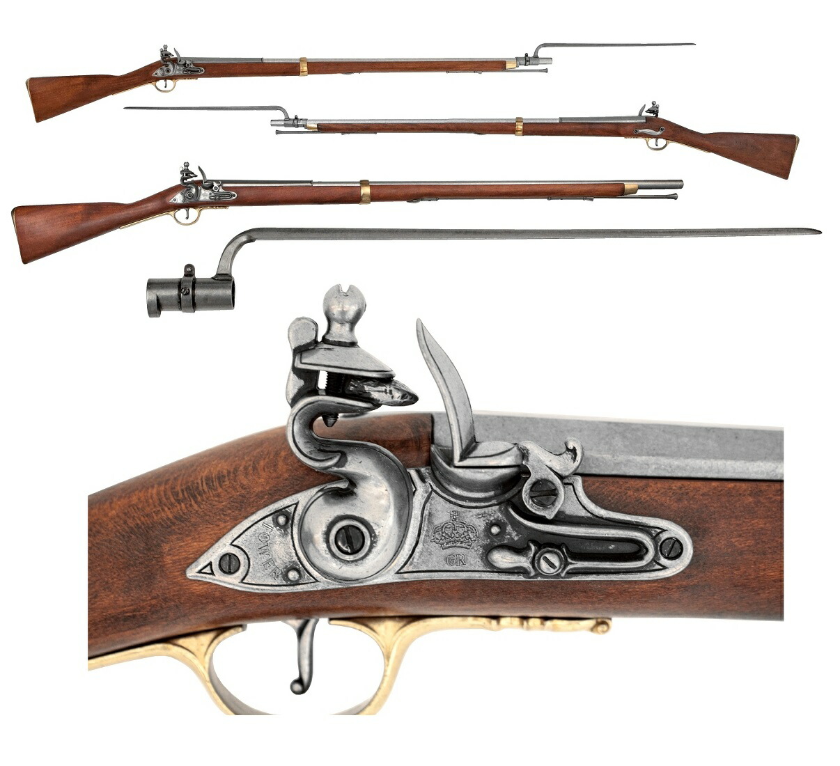 楽天市場】DENIX デニックス 1054 マスケット銃 ブラウンベス : 虹八