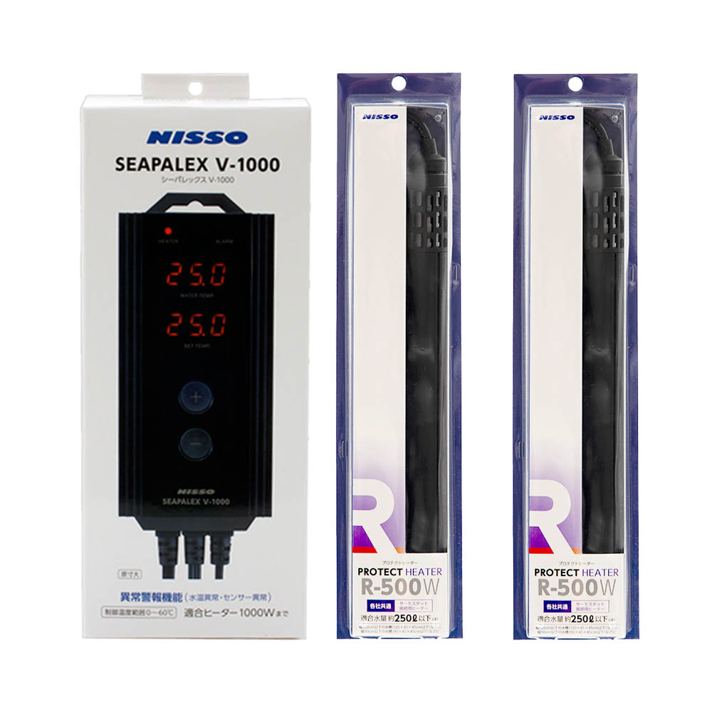 楽天市場】120cm〜水槽用 サーモ＆ヒータセット ニッソー シー