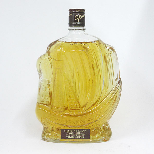 A1161-4/オーシャン シップボトル/ウイスキー 特級/760ml/