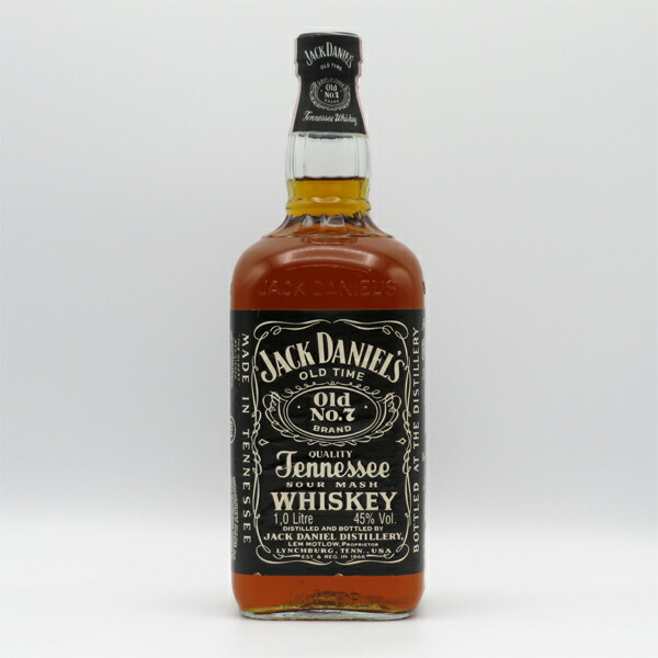 楽天市場】【レトロ】ジャックダニエル ブラック No.7 45度 1000ml