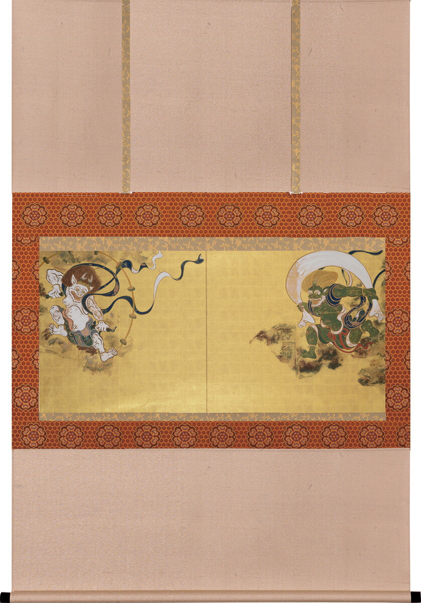 楽天市場】俵屋宗達 風神雷神図（額・掛軸） 複製画 巧藝画 大塚巧藝社