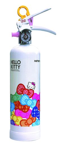 初田製作所 住宅用強化液消火器 ハローキティ消火器 HK1 (消火器・消火