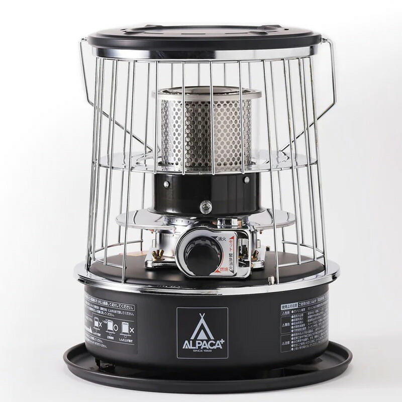 楽天市場】アルパカプラス 石油ストーブ TS-77NC ブラック ALPACA+