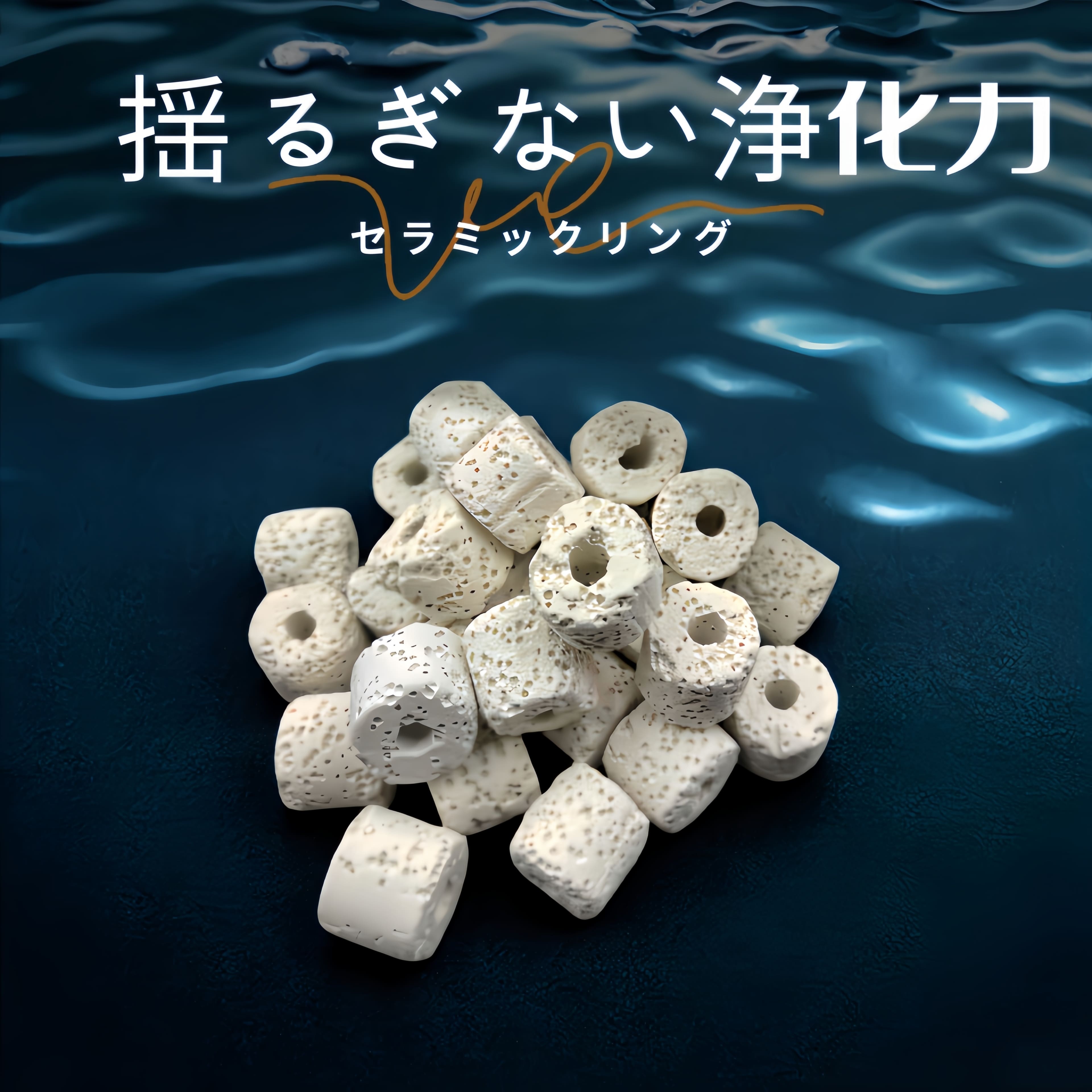 楽天市場】セラミックリングろ材 ろ過材 水槽用 観賞魚 濾過材料