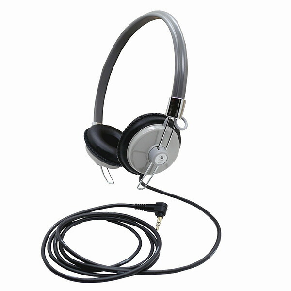 楽天市場】レトロヘッドホン ASHIDAVOX ST-90-07-H グレー アシダ