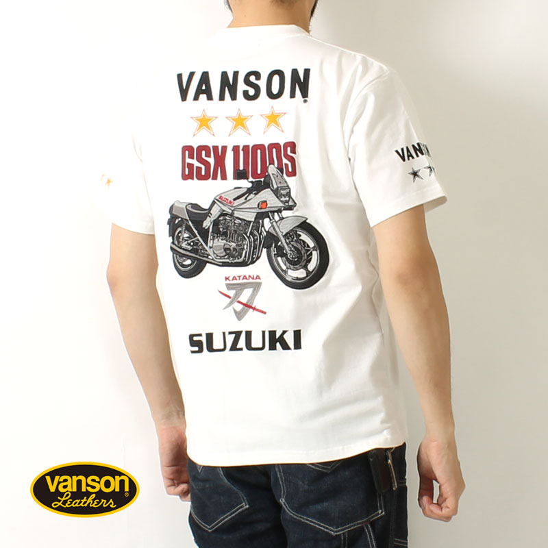 楽天市場】バンソン Tシャツ スズキコラボ GSX1100S カタナ 2024春夏
