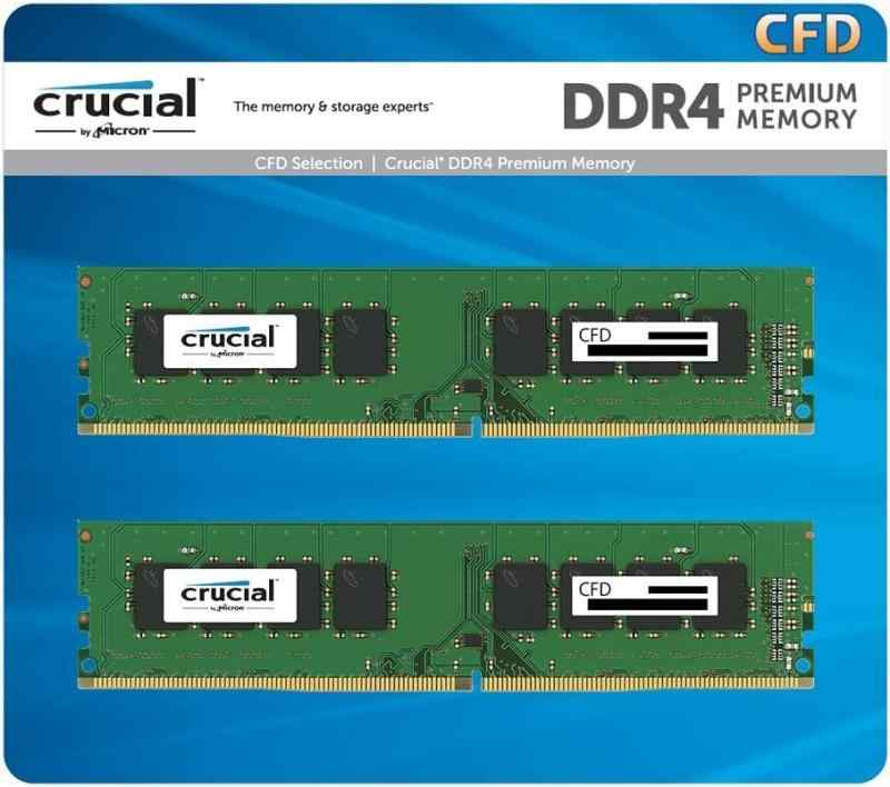 Crucial DDR4 16GB 2400MHz メモリ2 枚 内一ジャンク Amazon | Crucial