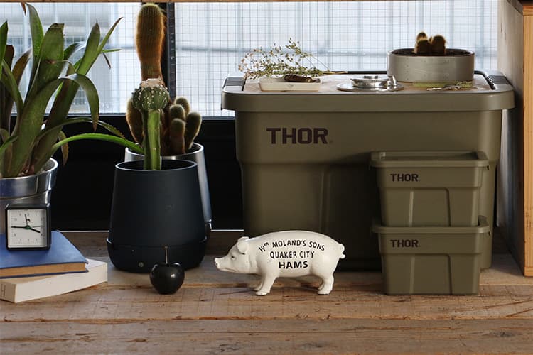 楽天市場】THOR large totes with lid 22L コンテナ ボックス 蓋付