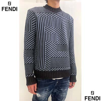 Fendi ロゴテープ付き長ズボン