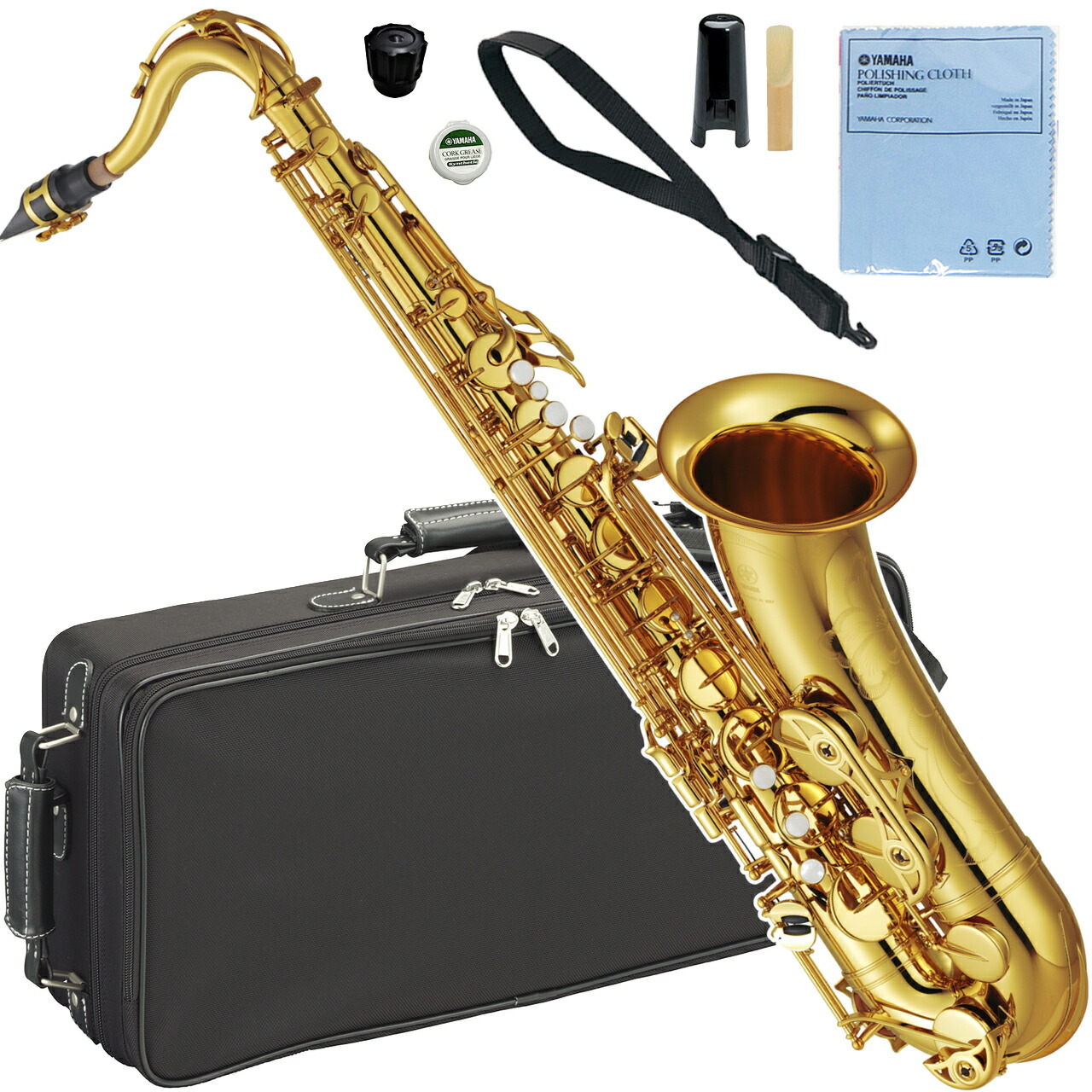 ゆりまま】YAMAHA YTS-62 テナーサックス ケース付き ゆりまま】YAMAHA