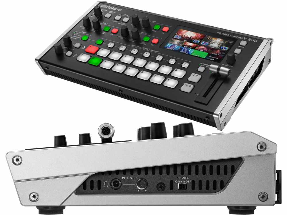 楽天市場】Roland ( ローランド ) V-8HD ◇ ビデオスイッチャー