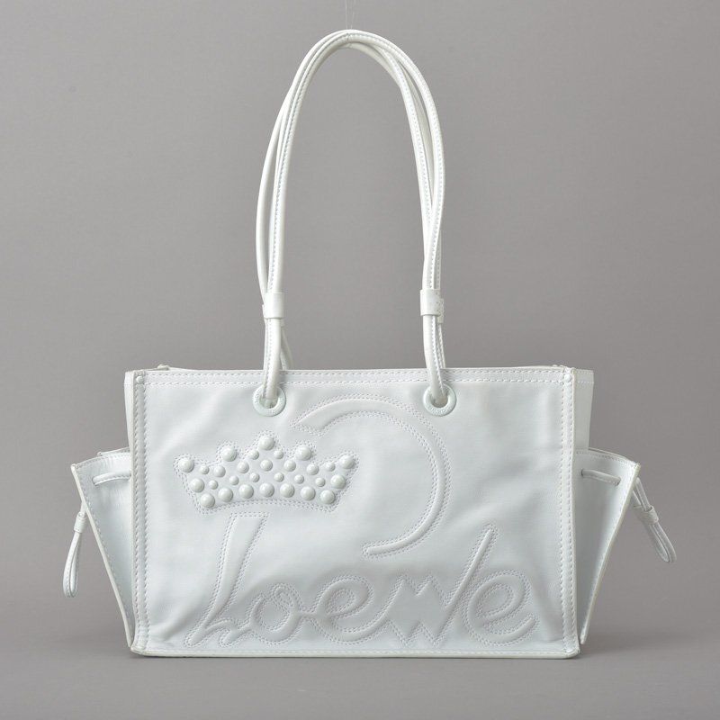 楽天市場】極美品 LOEWE ロエベ アナグラム ショッパー トートバッグ