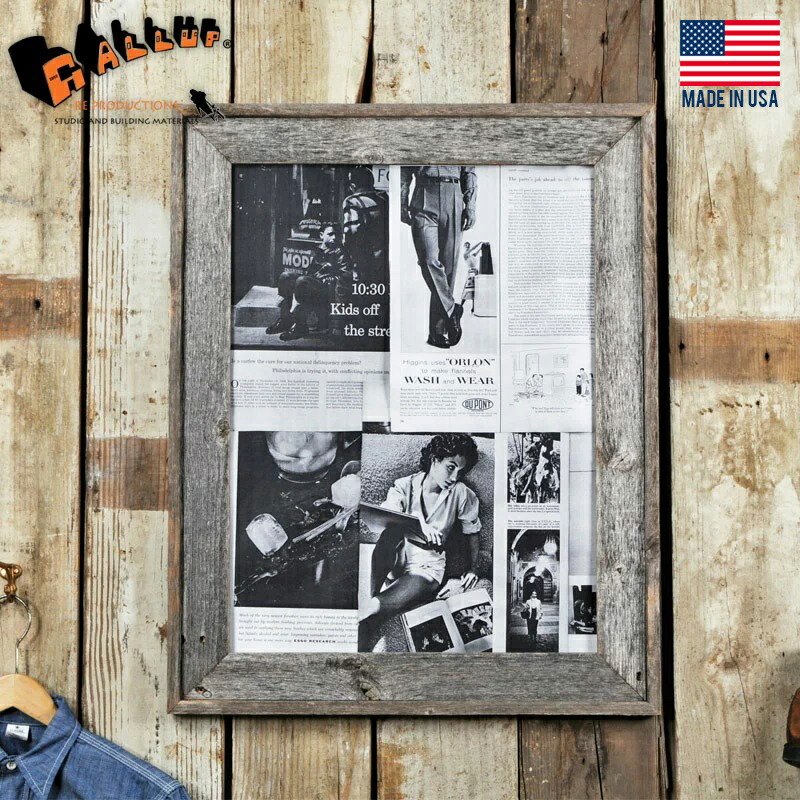 楽天市場】バーンウッド フレーム (18×24インチ)※アクリル板(または