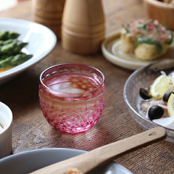 骨董 アンティーク 江戸ガラス 杯 猪口 酒器 硝子 ギヤマン 義山 骨董