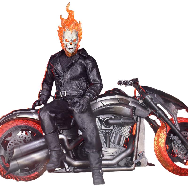 楽天市場】Mezco Toyz One:12 ゴーストライダー & ヒルバイク : グッズ