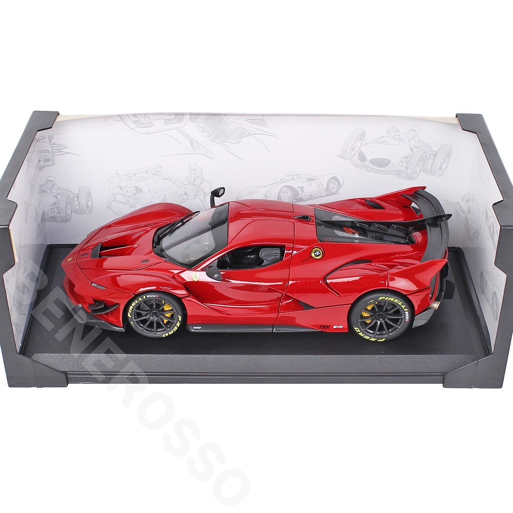 楽天市場】Bburago 1/18スケール フェラーリ FXX K EVO レッド 18
