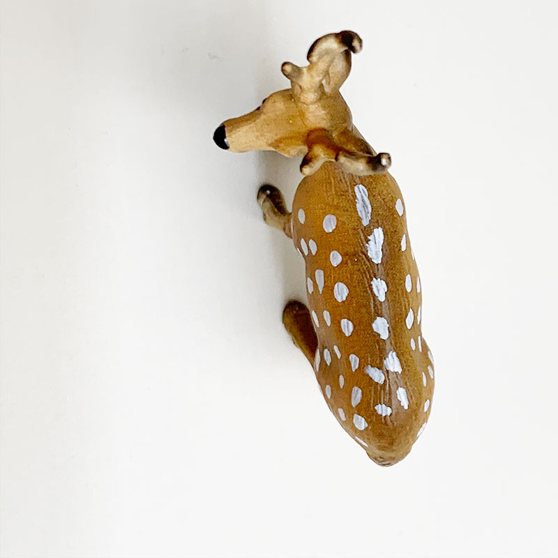 楽天市場】ミニチュア 置物 飾り フィギュア 鹿 しか 牡鹿 オブジェ添