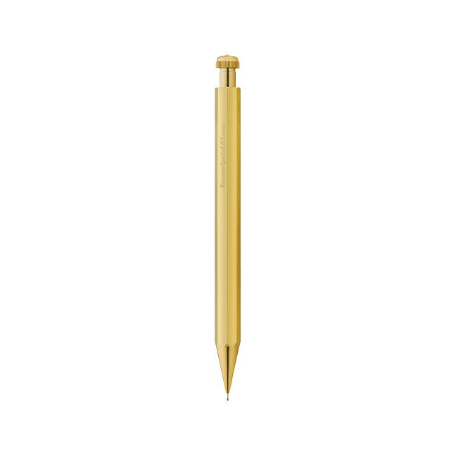 楽天市場】KAWECO SPECIAL MECHANICAL PENCIL 0.5MM BRASS カヴェコ