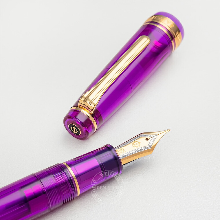 楽天市場】【S124】【WANCHER×SAILOR/セーラー】 限定 21金万年筆 透明