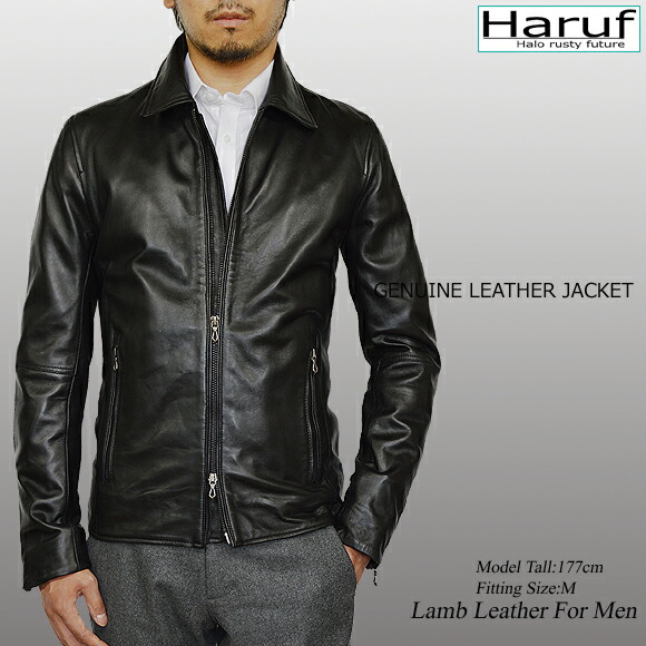 楽天市場】レザージャケット メンズ 本革 シングル ライダース