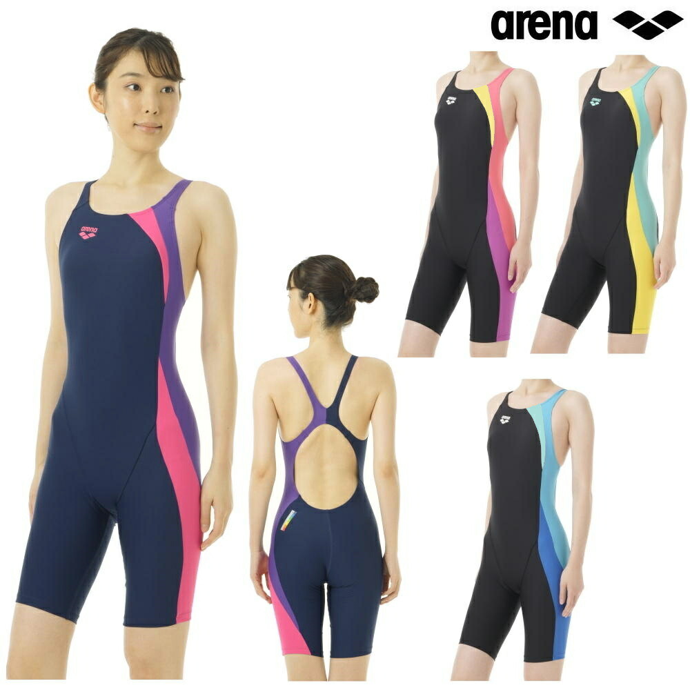 arena 蛍光イエロー 競泳水着 SSSサイズ arena 蛍光イエロー競泳水着