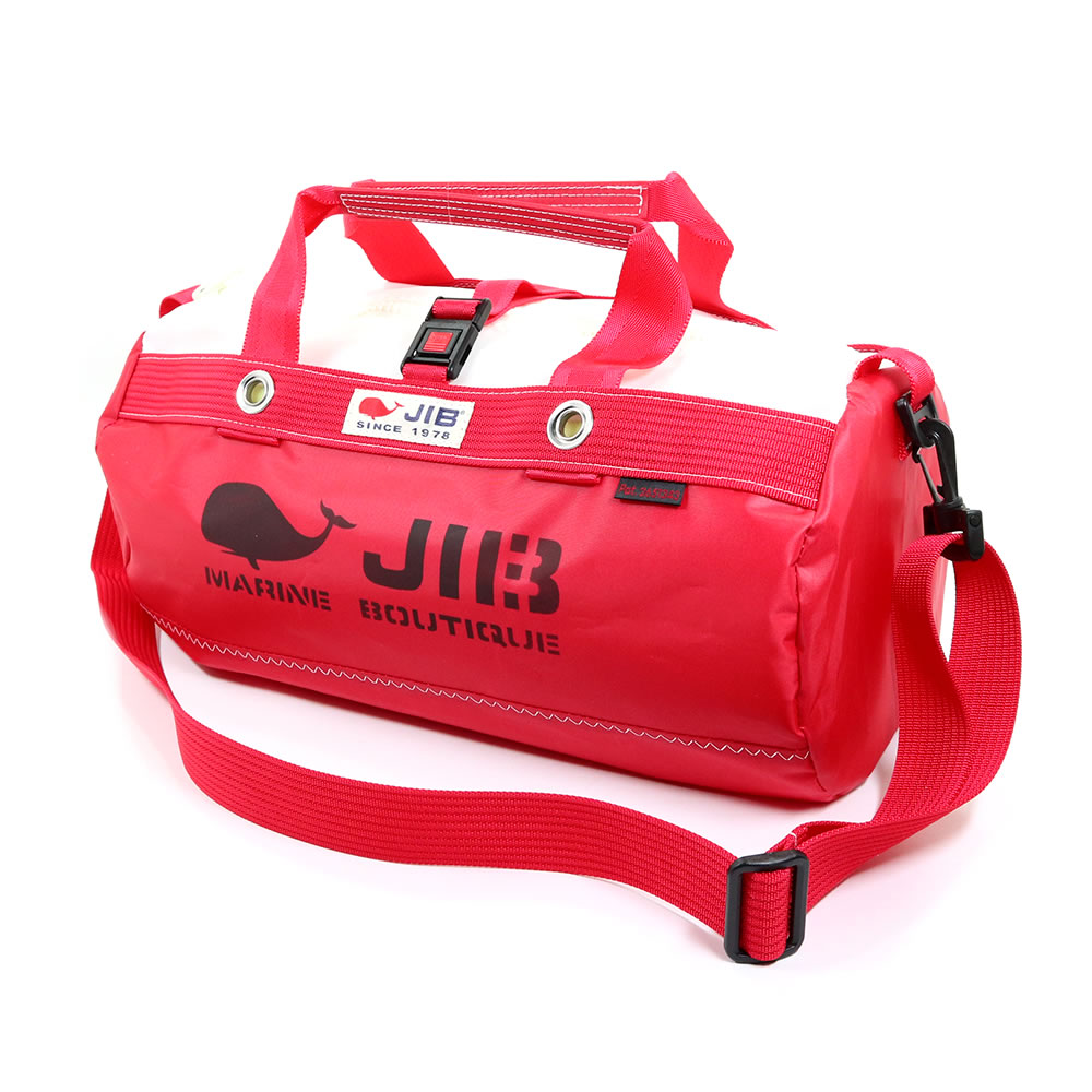 楽天市場】JIB ボーダーダッフルバッグ Sサイズ DSB レッド ショルダー