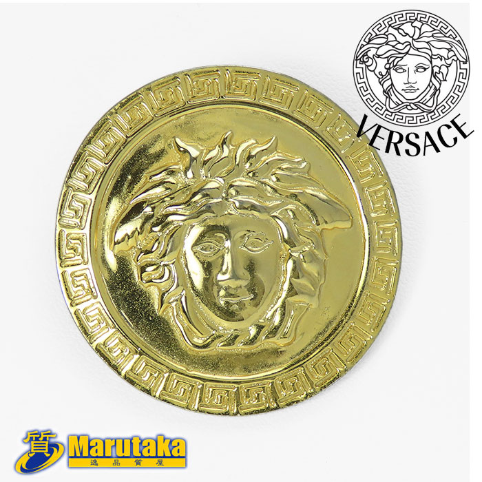 Gianni Versace vintage ヴェルサーチ ブローチ シルバー Gianni