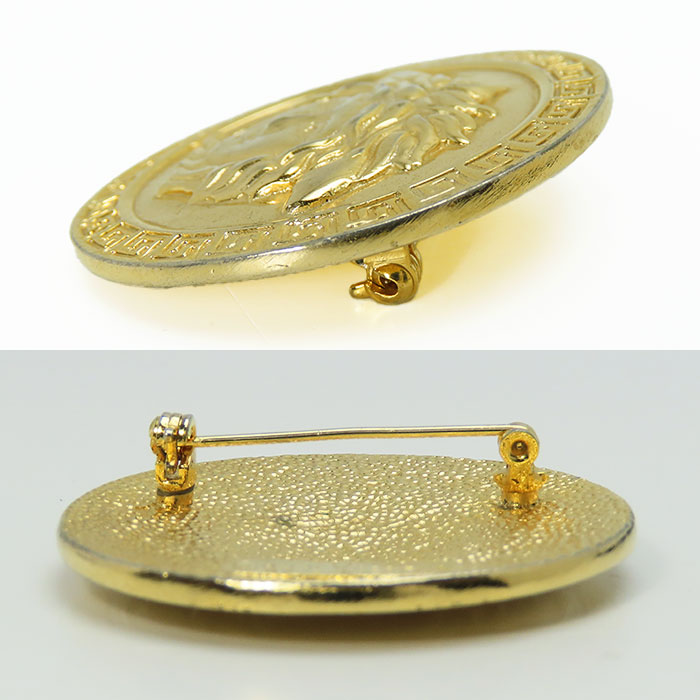 Versace ヴィンテージ ブローチ 2点セット Versace ヴィンテージ