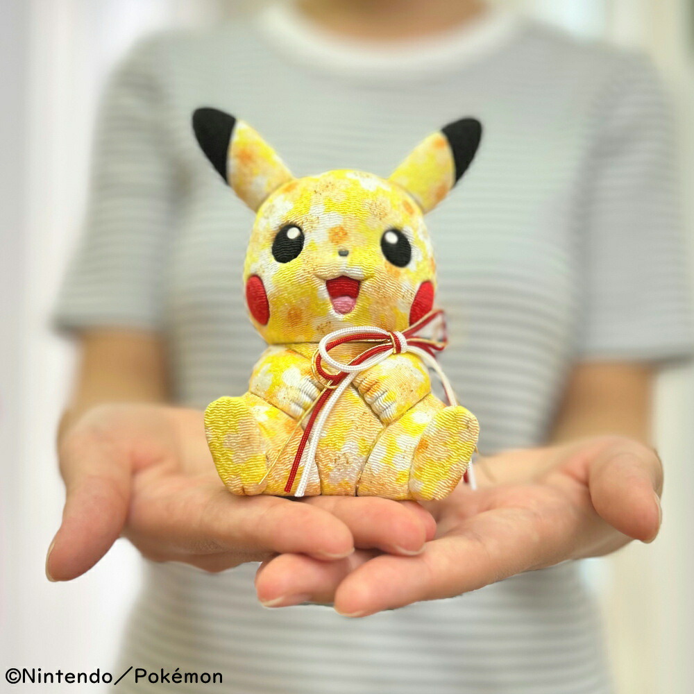 楽天市場】ポケモン Pokemon 真多呂人形 ピカチュウ 江戸木目込み人形