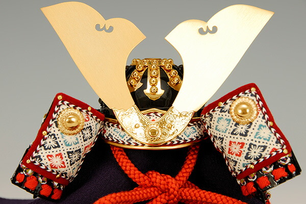 楽天市場】【五月人形】【加藤一冑作】【兜飾り】【平飾り】K-201