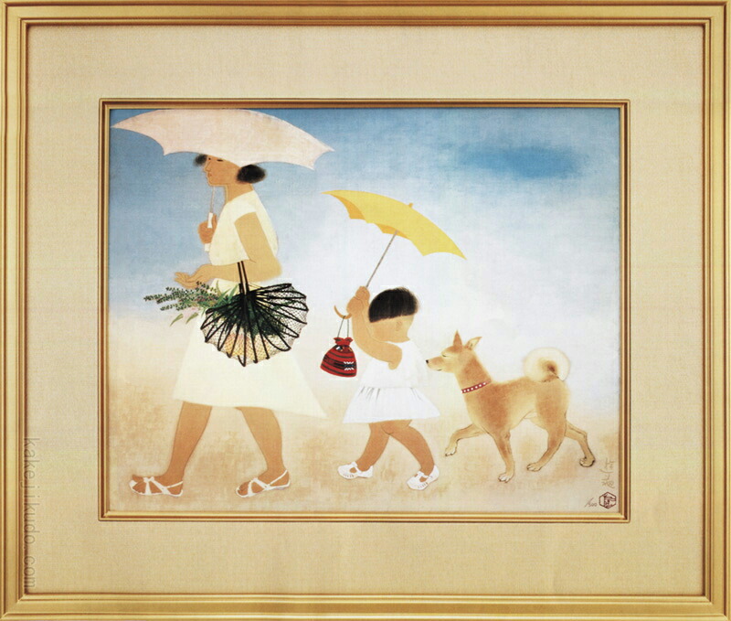 楽天市場】小倉遊亀 絵画 径 送料無料 【複製】【美術印刷】【巨匠