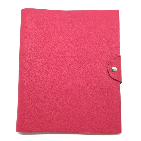 未使用】エルメスメモホルダー ピンク 未使用】エルメスメモホルダー