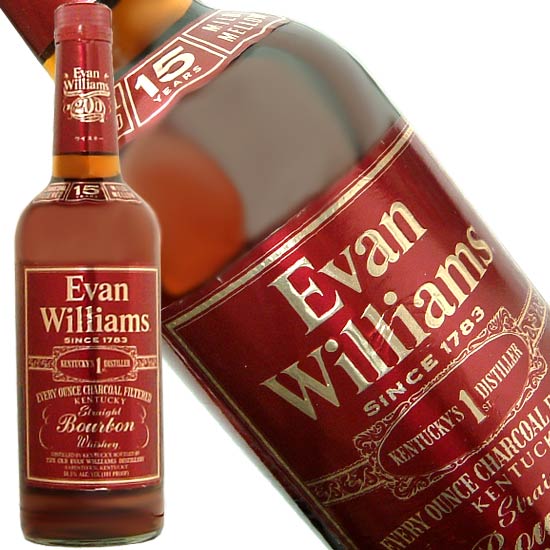 楽天市場】エヴァン ウイリアムズ 15年 750ml 50.5度 (Evan Williams