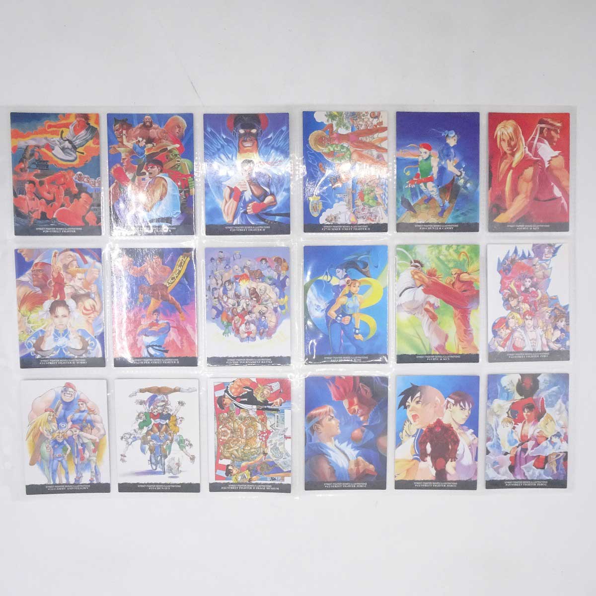 カードダスマスターズ ALL CAPCOM WORLD 97 コンプリートセット