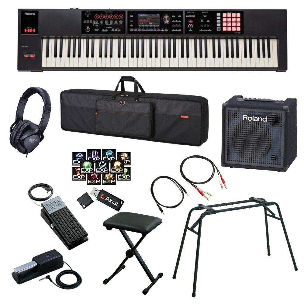 楽天市場】シンセサイザー Roland FA-08 ローランド純正アクセサリー