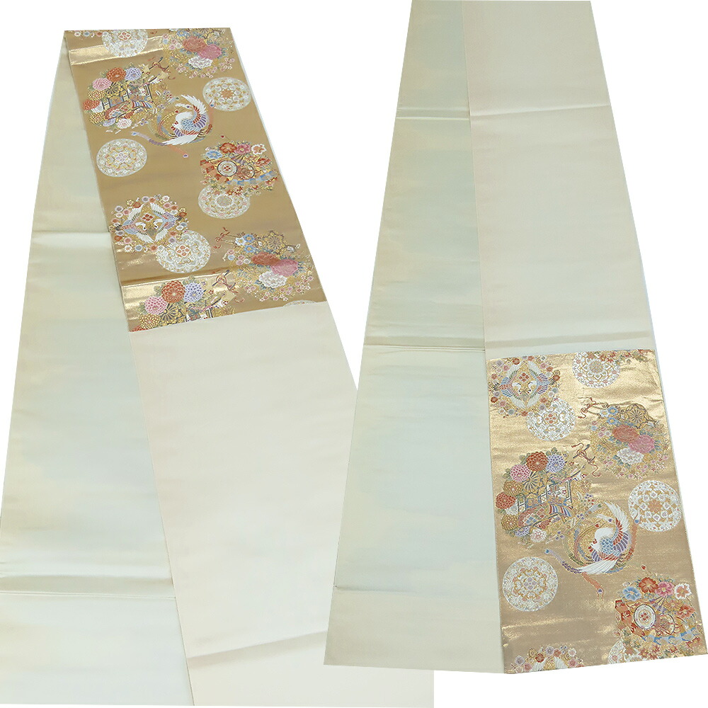 最新 逸品 新品 西陣織六通柄袋帯【綿芯御仕立付】ヴェネツィアン