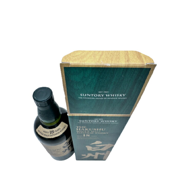 化粧箱のみ】 白州18年 化粧箱 7枚セット、お酒無し、サントリー