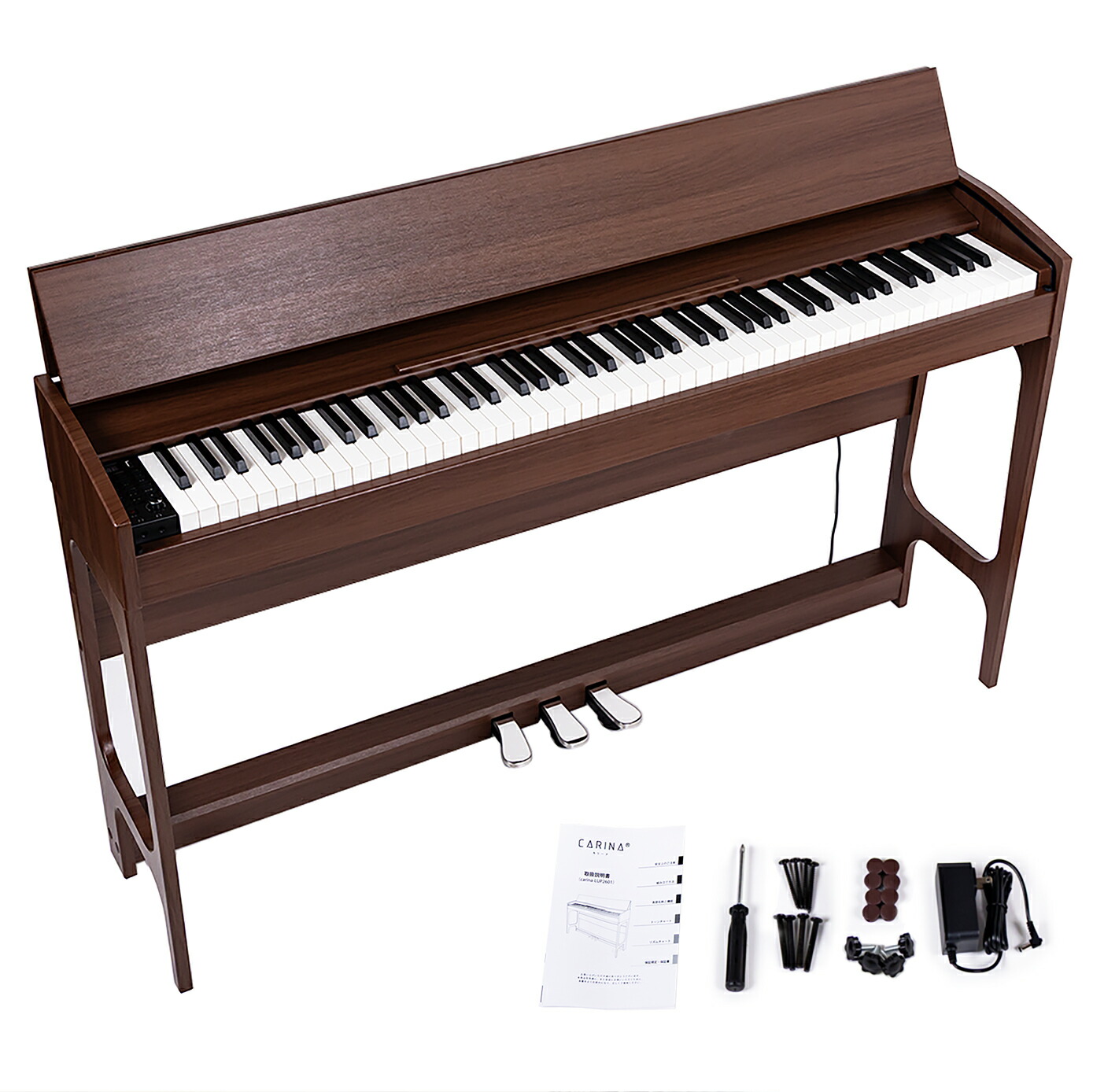 楽天市場】【スライドカバー】電子ピアノ 88鍵盤 ハンマーアクション