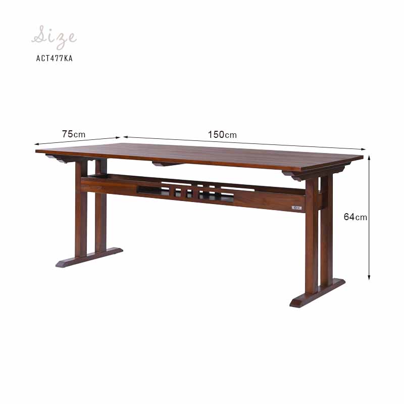 楽天市場】アジアン家具 ダイニング5点セット ダイニングセット ロー