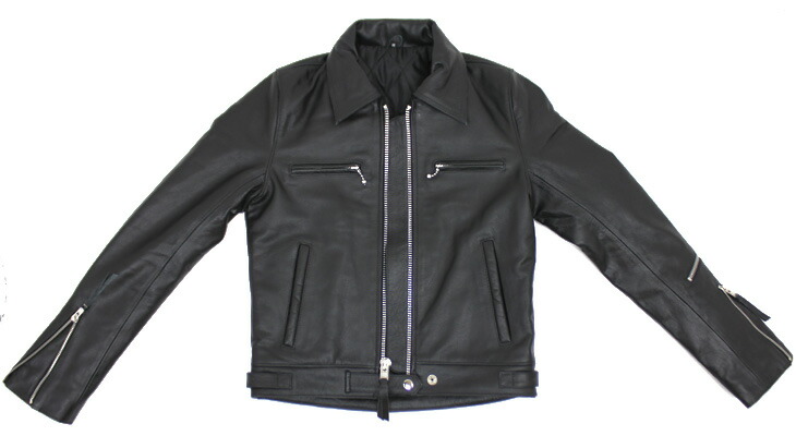 楽天市場】バッファローレザー レディース革ジャン 襟付きシングル