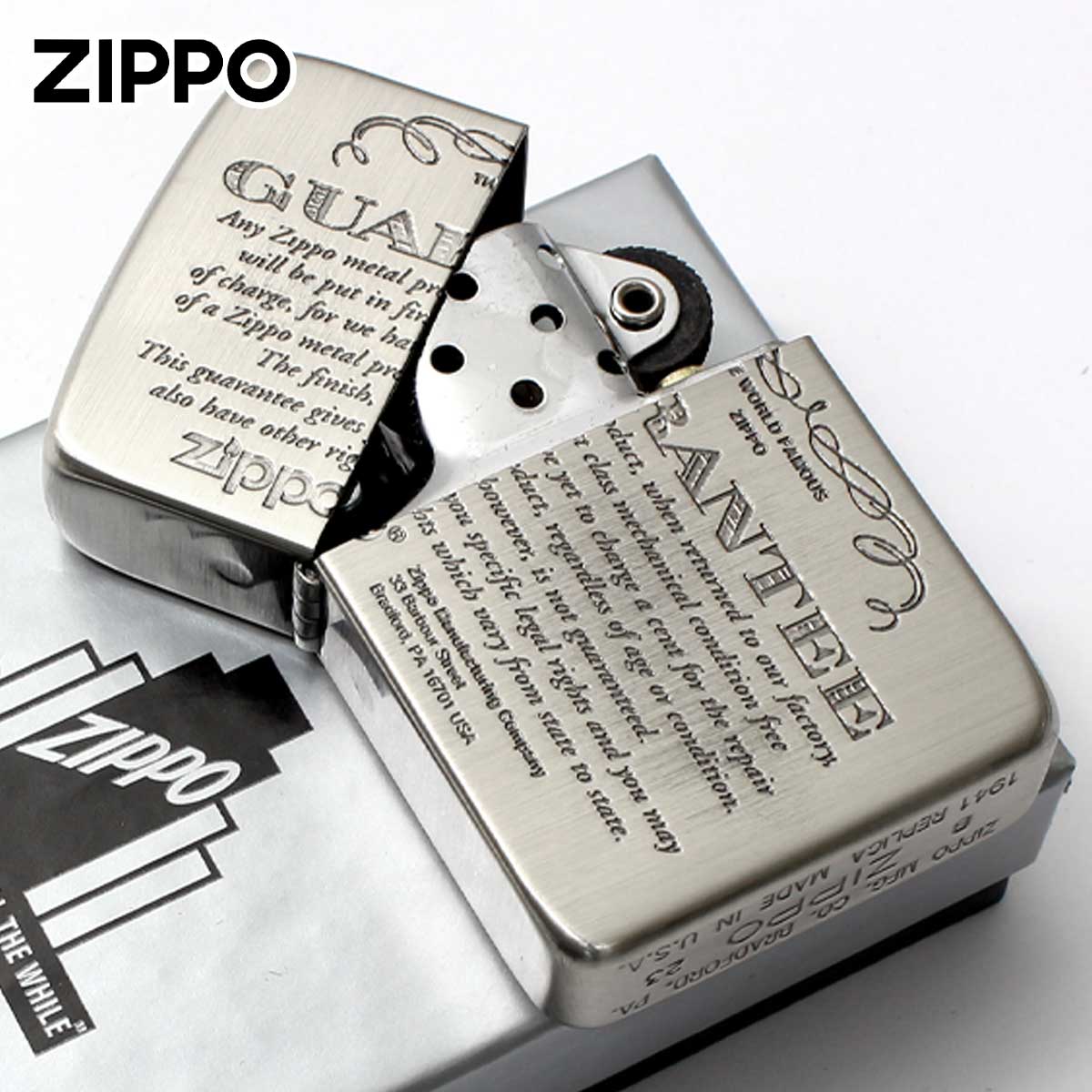 未開封】zippo / 1941レプリカ阪神タイガース球団立体ロゴ2002年製 未