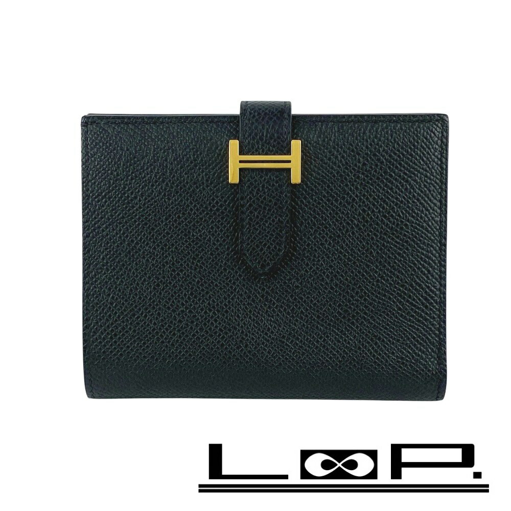 楽天市場】エルメス ベアンコンパクトモノクローム ソーブラック