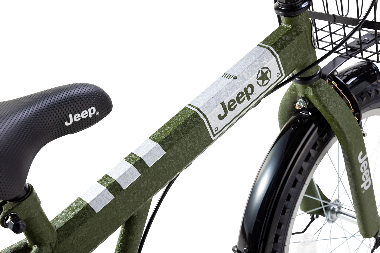 Jeep 18インチ 子供用自転車 オリーブグリーン 引き取り限定 千葉
