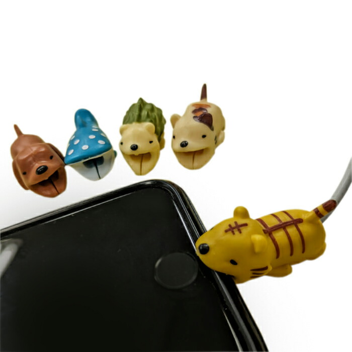 楽天市場】アニマル ケーブルバイト ケーブルアクセサリー ケーブルの