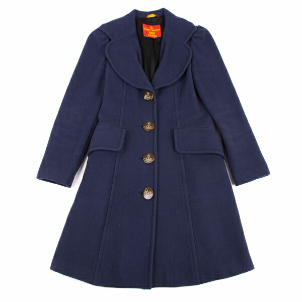 Vivienne Westwood 青 チェスターコート