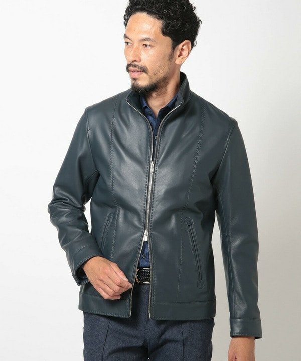 MEN'S BIGI｜クロームタンニングレザージャケット | Rakuten Fashion