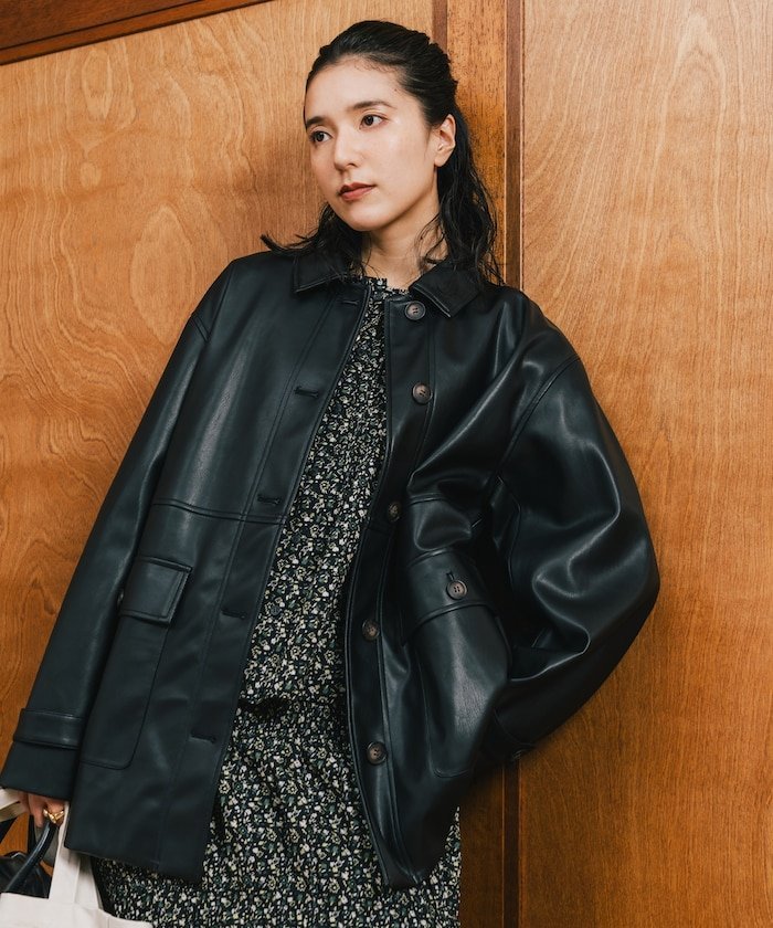 FREAK'S STORE 黒 レザージャケット ショップ FREAK'S STORE シングル