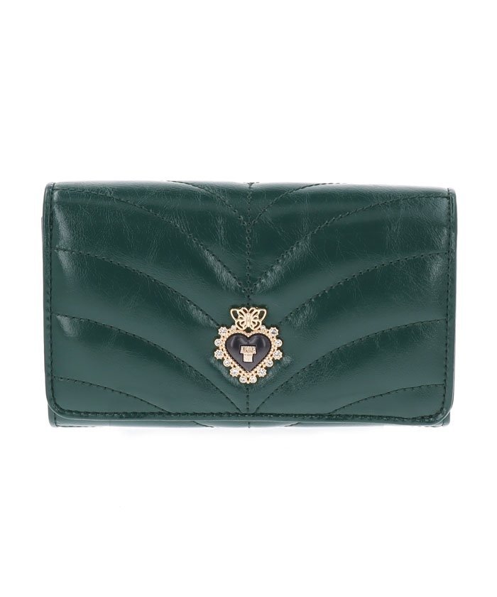 KUIPO｜アナスイ ANNA SUI ポワロ 内Lファスナー二つ折り財布