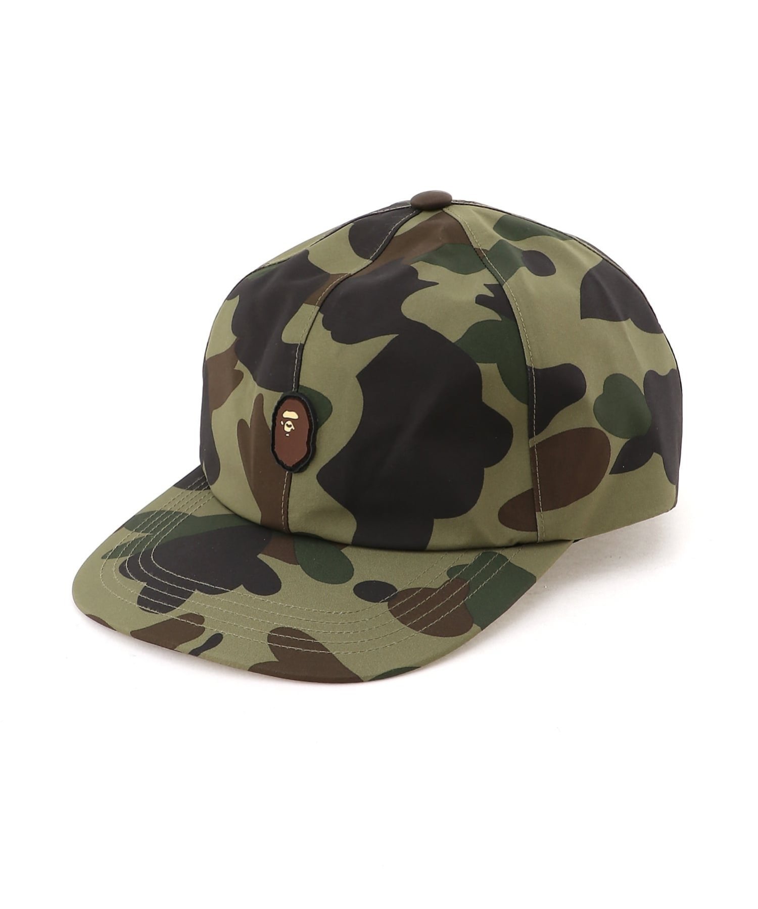 美品】AAPE BY A BATHING APE 迷彩 デニムキャップ A BATHING APE ア