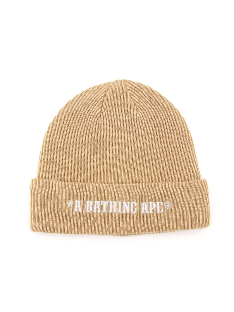 新品・美品】A BATHING APE ベージュ ニット帽 F 楽天市場】A BATHING